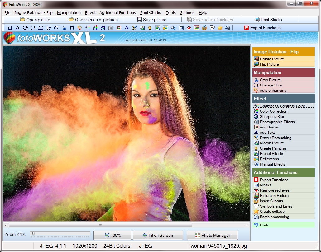 Photo editing software Windows 10