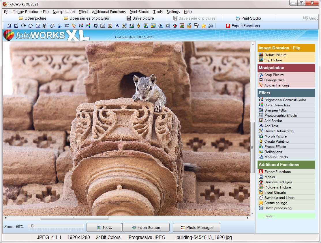 Easy photo editor software